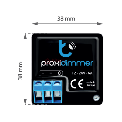 BleBox proxiDimmer ściemniacz włącznik zbliżeniowy led - niewidzialny sterownik