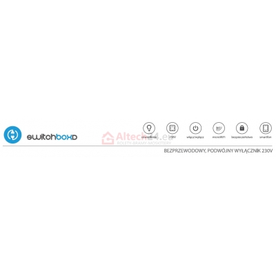 BleBox switchBoxD 2x moduł przekaźnikowy WiFi 230V Android iOS